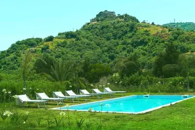 Image de Maison Sicile avec Piscine et Vue sur l'Etna