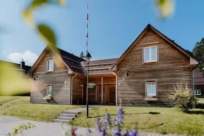 Image de Chalet dans le Harz avec Sauna et Vue Parc