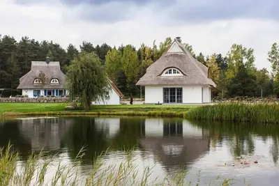 Image de Maison au bord du Bodden avec Sauna
