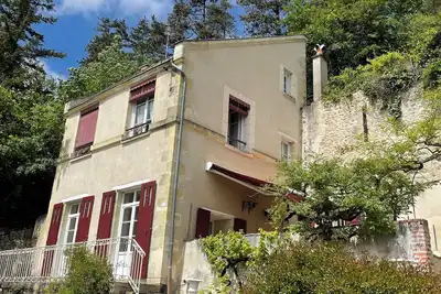 Image de Loue maison au coeur des Châteaux de la Loire, semi-troglodyte, piscine