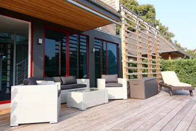 Image de Chalet à Wendorf avec Écurie & Nature