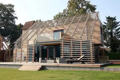 Image de Chalet à Wendorf avec Écurie & Lac