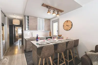 Image de Appt entièrement rénové 4 à 6 personnes au cœur de la station cosy de La Norma