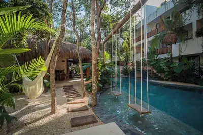 Image de Tulum Getaway+Pool+Office Area+Gym