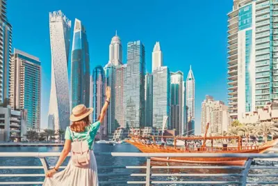 Image de Luxury 2 Bedroom w/ Sea View and Balcony | Dubai Marina |