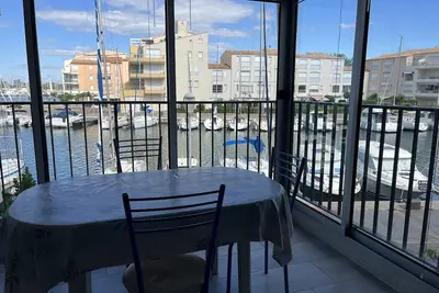 Image de Appartement T2 au Cap d'Agde - 6 pers, Parking privé, Proche plage et commerces