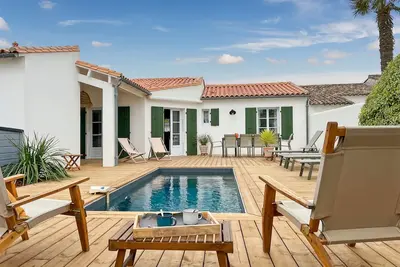 Image de Belle maison avec piscine au calme proche plage et marché