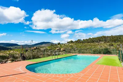 Image de Maison de vacances 'Casa Relax' avec vue sur les montagnes, piscine partagée et Wi-Fi
