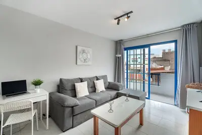 Image de Appartement de vacances 'Apartamento Retama' avec vue sur la mer, terrasse privée et Wi-Fi