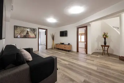 Image de Villa 'Carola Piano Terra' avec piscine partagée, Wi-Fi et climatisation