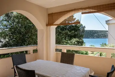 Image de Appartement de deux chambres prés de la plage Stara Novalja, Pag (A-21662-a)