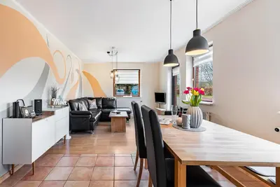 Image de Appartement \"Ankerplatz\" avec terrasse privée, jardin partagé et Wi-Fi