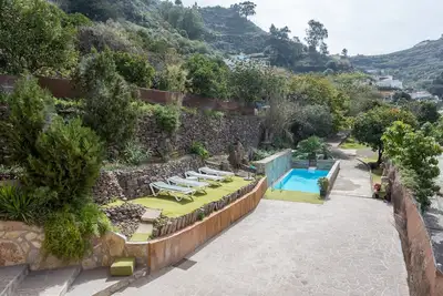 Image de Teror, Casa Besan : idéal pour les groupes, piscine privée