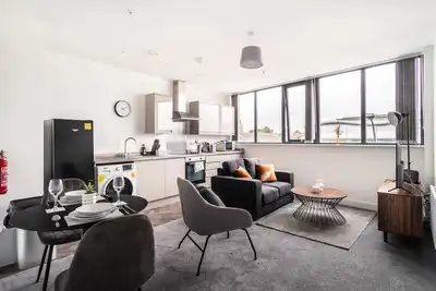 Image de Smart 1 Bed Apartment in Central Wrexham