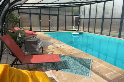 Image de Villa Normande piscine intérieur et jeux \/ proche Honfleur et Deauville