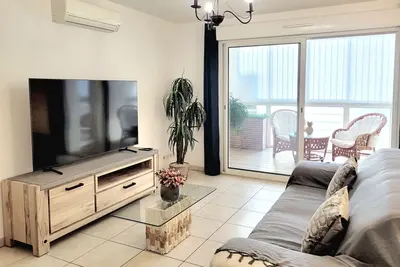 Image de Canet-en-Roussillon - Superbe T3 Moderne 4 pers avec Climatisation et Parking