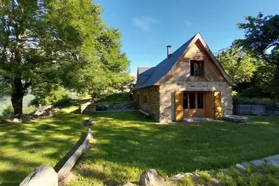 Image de Magnifique Grange RESTAURÉE avec large vue sur la vallée du Louron