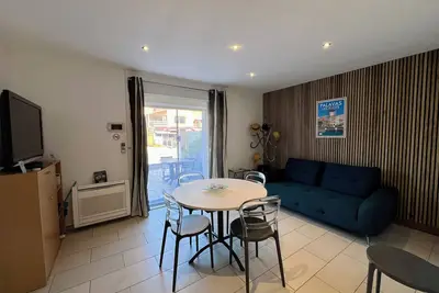 Image de Appart'HĂ´tel Mer & Soleil : Appartement 4 pers, clim, parking, terrasse, 100m mer
