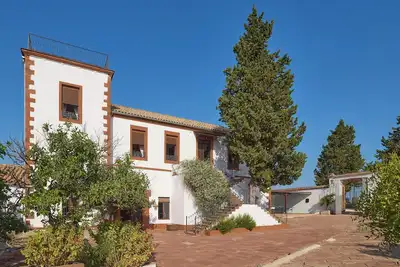 Image de Maison de campagne \"Molino De Aceite 1911\" avec vue sur la montagne, Wi-Fi et climatisation