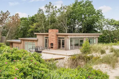 Image de Belle maison à Børkop avec vue sur la.