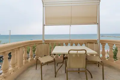 Image de Appartement 'Villa Corallo - Zaffiro' avec vue sur la mer, Wi-Fi et climatisation