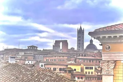 Image de 300 meters from Piazza del Campo, Casa Valacchi, in the ancient Palazzo Billò