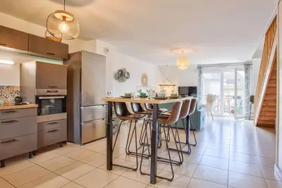 Image de Appartement familial à 250m du golf et de la plage, parking inclus - Varaville