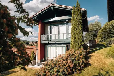 Image de Maison de vacances unique Ă Viechtach avec sauna