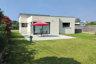 Image de Maison avec jardin clos à la campagne, à 2 Km de la plage