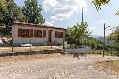 Image de Maison de vacances paisible à Pieve Santo Stefano, jardin