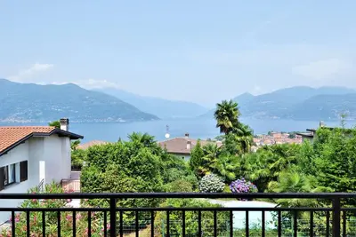 Image de Accueillante maison de vacances Ă Germignaga (Va) avec jardin