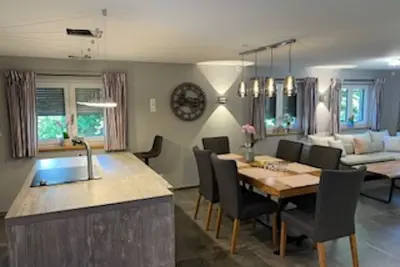Image de Maison de vacances 'Ferienhaus 6 Personen' avec terrasse privée, jardin privé et Wi-Fi