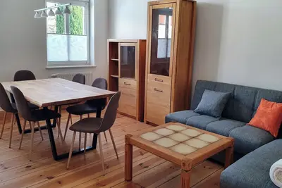 Image de Appartement 'Ferienwohnung Eg Rechts - Lychen' avec vue sur le lac, terrasse partagée et Wi-Fi