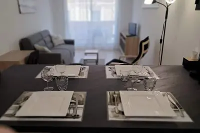 Arcachon T2 centre plage parking