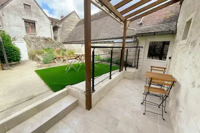 Image de Gîte tout inclus avec jardin, clim, Wifi, proche Château de Villandry et Loire à vélo