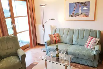 Image de Am GrĂĽn 13 / We 23: comfortable and very cozy 2-room apartment