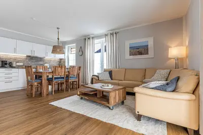 Image de Haus Eichsfeldia We 1: modern 3-room apartment close to the beach (2 min. )