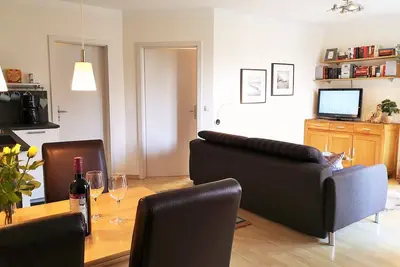 Image de Haus Bernstein We 4: bright and modern 2-room apartment with south-west facing balcony