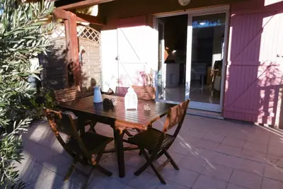 Image de Villa 7 pers, Narbonne Plage à 400m, 3 ch, terrasses, parking, proche commerces et loisirs
