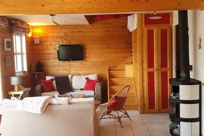 Image de Chalet au centre du hameau de Flaine