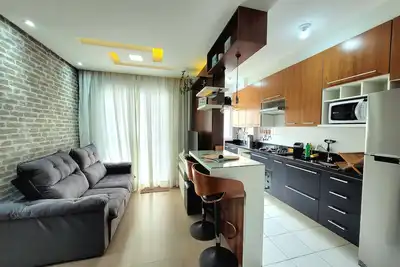 Image de Charming and comfortable apartment well located in Praia Grande, Sp