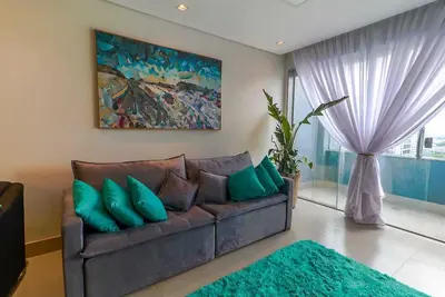 Image de Duplex penthouse in front of the beach