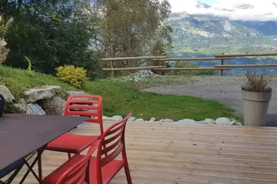 Image de Appart chalet au calme, spacieux, avec vue, entre Combloux, Megève, Saint Gervais