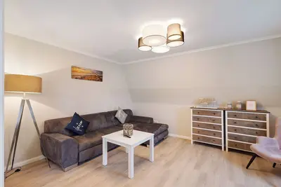 Image de Appartement 'Ferienwohnung Leuchtfeuer' avec vue sur mer, balcon et Wi-Fi