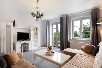 Image de Appartement '3, 5 Zimmer Wohnung' avec jardin partagé, balcon et Wi-Fi