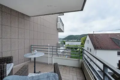 Image de Appartement \"Rheinblick\" avec terrasse et balcon partagés
