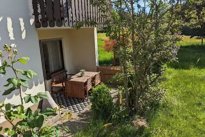 Image de Appartement \"Ferienwohnung Wiesenblümle\" avec terrasse privée, jardin privé et Wi-Fi