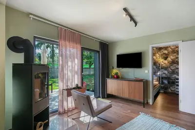 Image de Appartement 'Schorfheider Chillen Am Grimnitzsee' avec terrasse privée, jardin privé et Wi-Fi