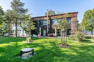 Image de Maison de vacances 'Ferienhaus Am Grimnitzsee' avec terrasse privée, jardin privé et Wi-Fi