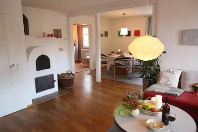 Image de Appartement \"Luise Im Künstlerhaus\" avec terrasse privée, balcon et Wi-Fi